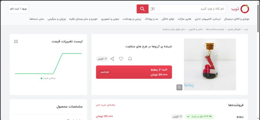 خرید شیشه آرزو